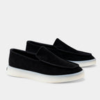Men's Slip-On Loafers in Faux Suede | Casual Footwear for Everyday Wear | Comfortable and Stylish Design