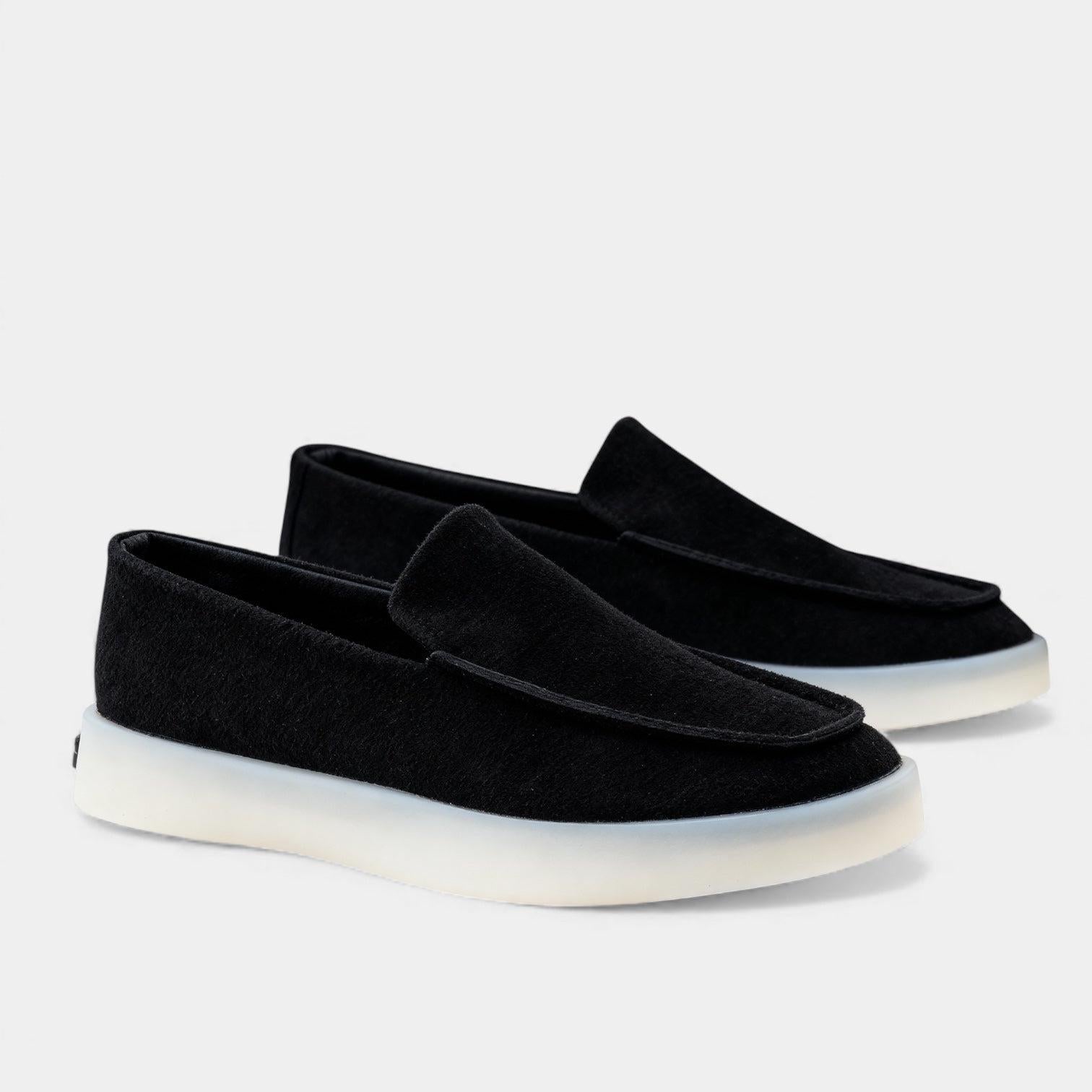 Men's Slip-On Loafers in Faux Suede | Casual Footwear for Everyday Wear | Comfortable and Stylish Design