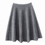 Merino Wool A-Line Skirt for Everyday Wear - Comfortable and Stylish Women's Fashion