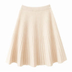 Merino Wool A-Line Skirt for Everyday Wear - Comfortable and Stylish Women's Fashion