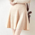 Merino Wool A-Line Skirt for Everyday Wear - Comfortable and Stylish Women's Fashion