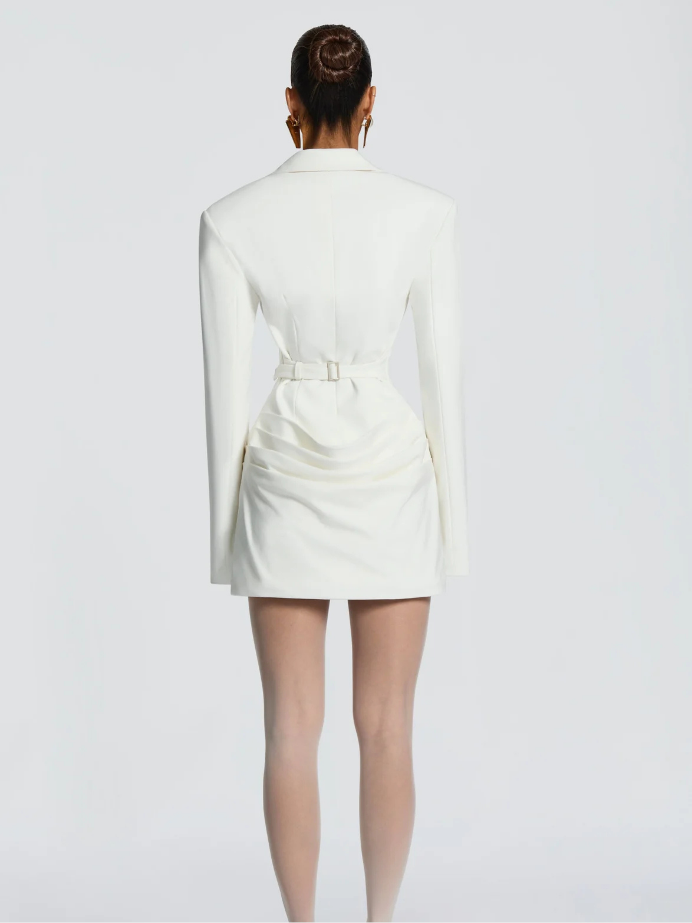 Mini Blazer Dress in Soft Fabric - Stylish Casual Wear for Women