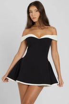 Mini Dress with Floral Print - Casual Summer Style for Women