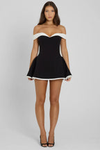 Mini Dress with Floral Print - Casual Summer Style for Women