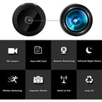 Mini Wireless Magnetic Camera with Audio – Home Office, Holiday Use