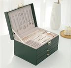 Multilayer Leather Jewellery Box | Organised Storage – Home, Gift