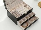 Multilayer Leather Jewellery Box | Organised Storage – Home, Gift
