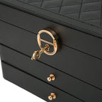 Multilayer Leather Jewellery Box | Organised Storage – Home, Gift