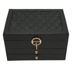 Multilayer Leather Jewellery Box | Organised Storage – Home, Gift