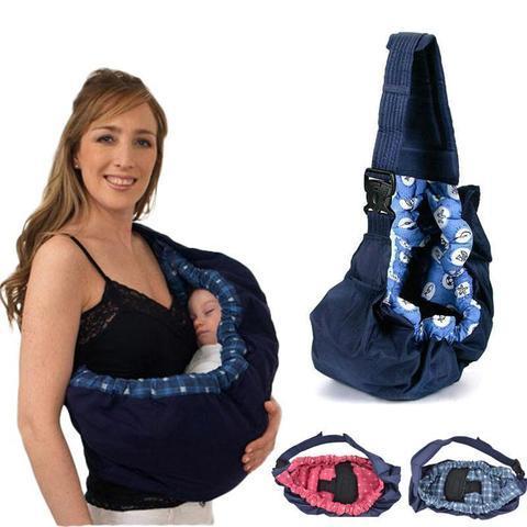 Newborn Baby Carrier Sling Wrap – Adjustable, Comfortable – Hands-Free Bonding, Daily Use