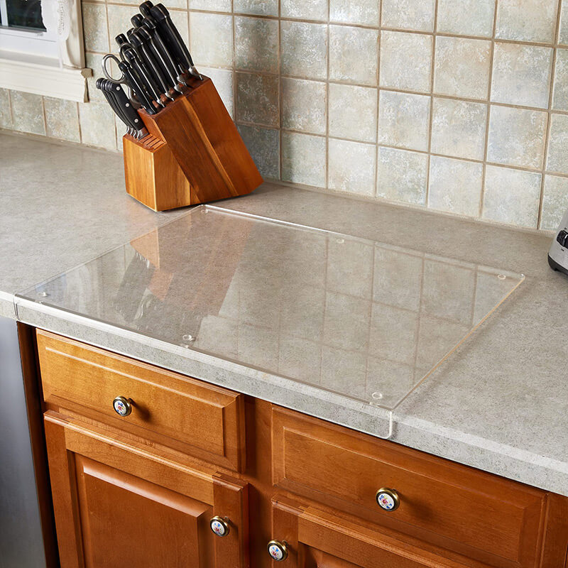 Non-Slip Glass Chopping Board – Secure Cutting Surface for Kitchen, Food Prep