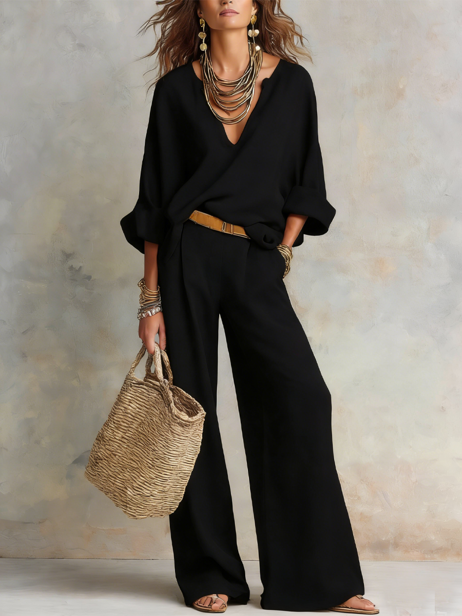 Off White Natural Linen Co-Ord Set Women UK – Relaxed Holiday Outfit, Summer Brunch