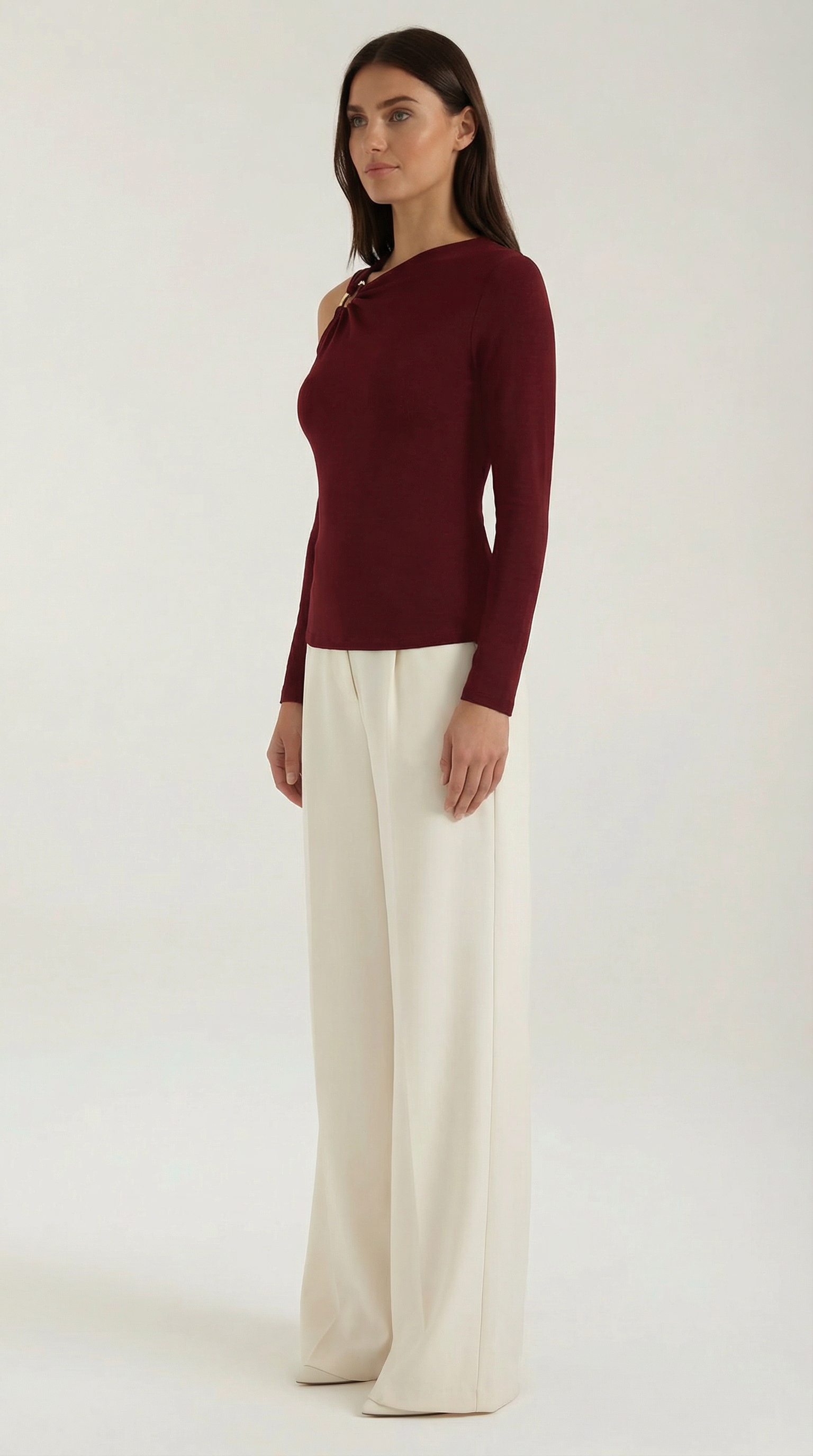 One-Shoulder Top for Women | Lightweight Fabric | Casual Chic Style | Perfect for Summer Outings and Events