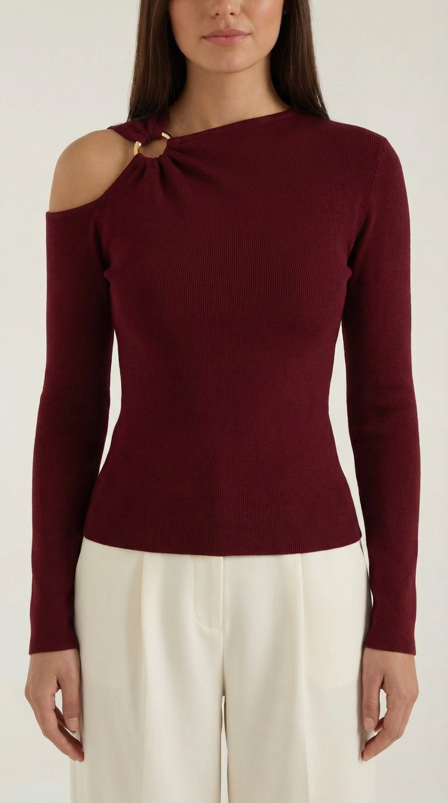 One-Shoulder Top for Women | Lightweight Fabric | Casual Chic Style | Perfect for Summer Outings and Events