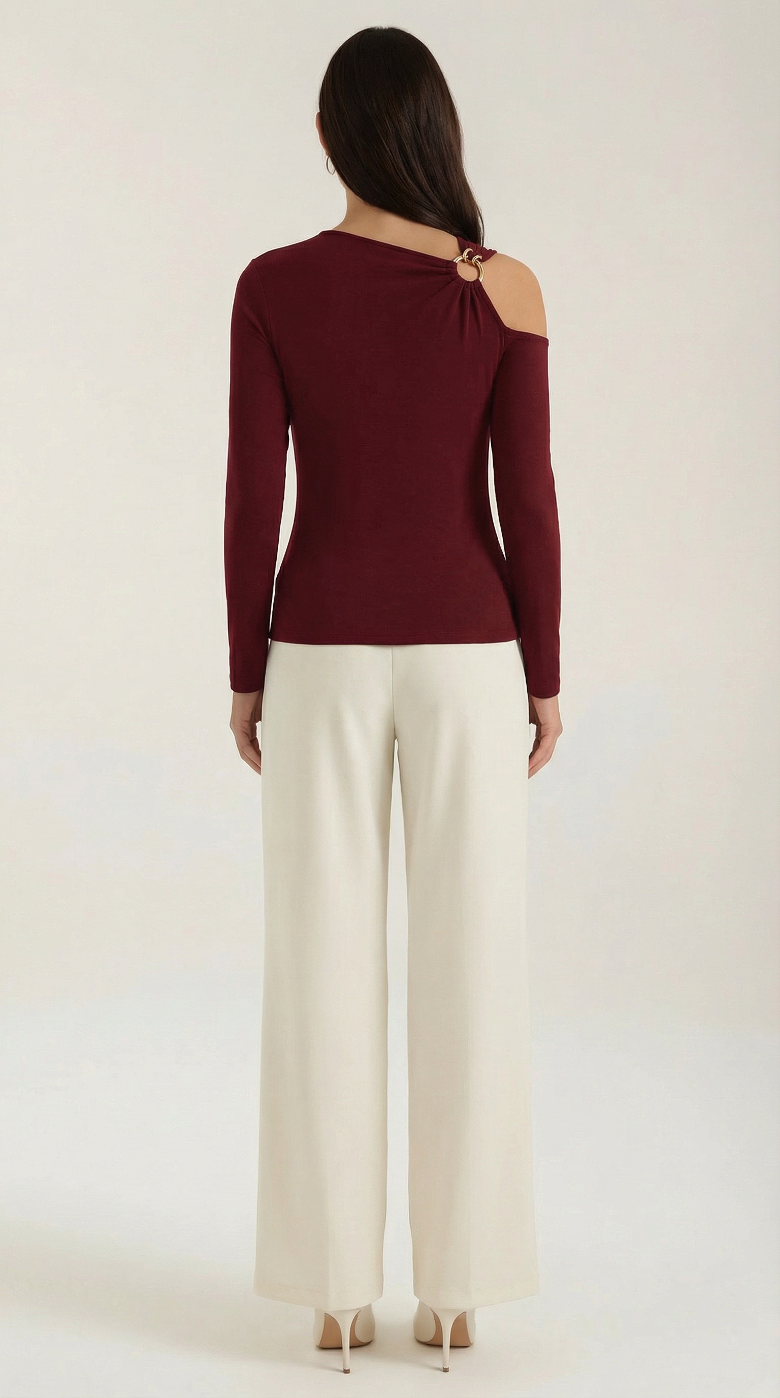 One-Shoulder Top for Women | Lightweight Fabric | Casual Chic Style | Perfect for Summer Outings and Events