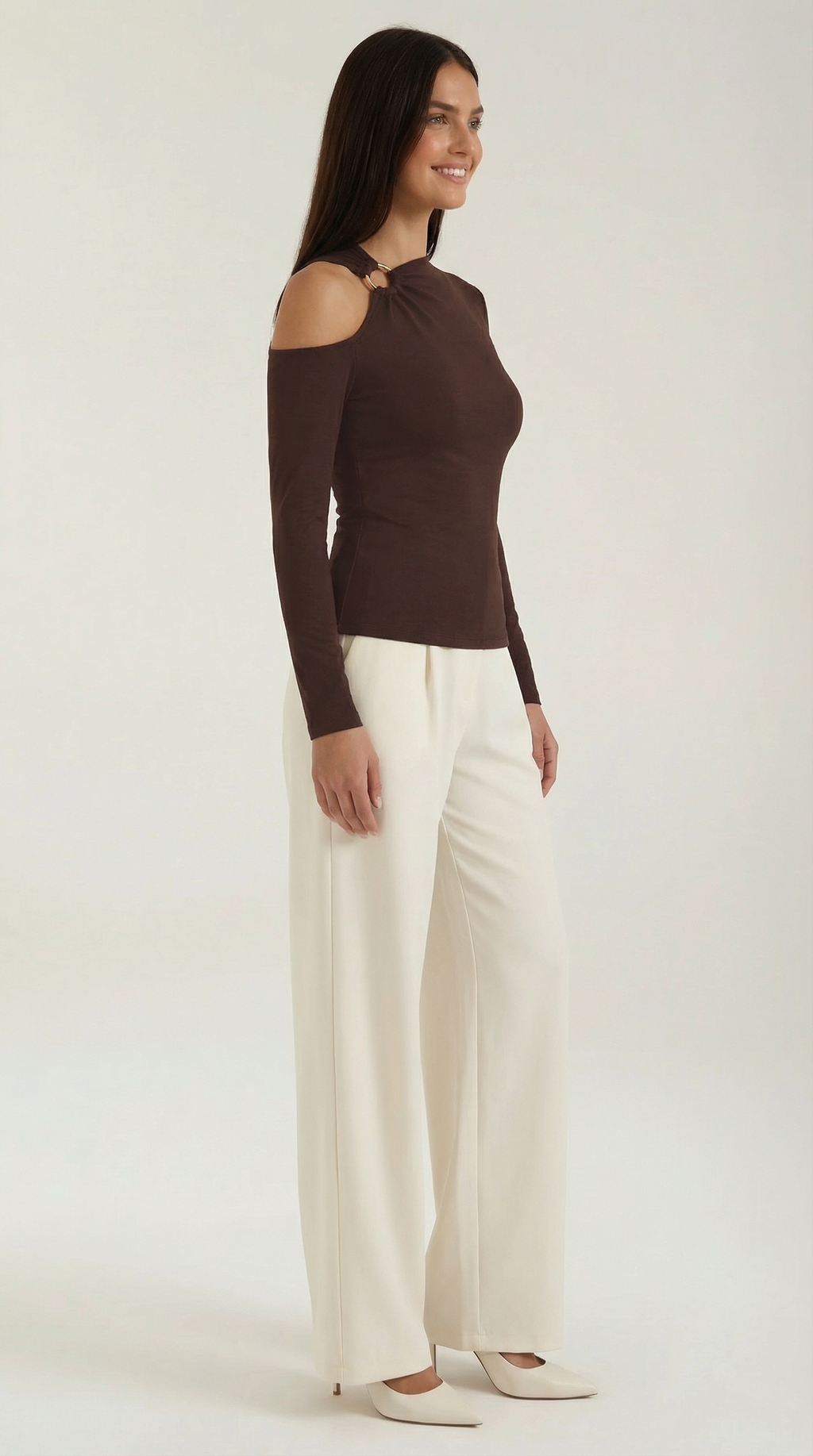 One-Shoulder Top for Women | Lightweight Fabric | Casual Chic Style | Perfect for Summer Outings and Events