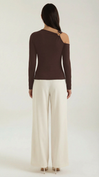 One-Shoulder Top for Women | Lightweight Fabric | Casual Chic Style | Perfect for Summer Outings and Events