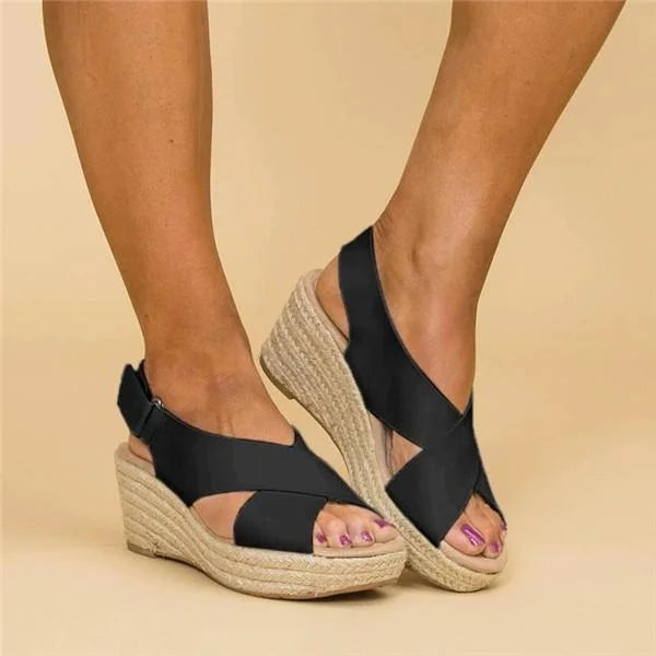 Orthopedic Wedge Espadrilles - Comfortable Design, Casual Style – Everyday Wear, Summer Outings
