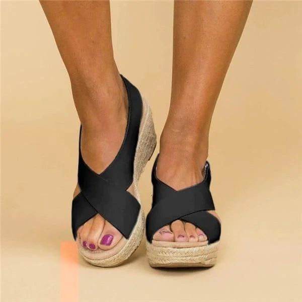 Orthopedic Wedge Espadrilles - Comfortable Design, Casual Style – Everyday Wear, Summer Outings