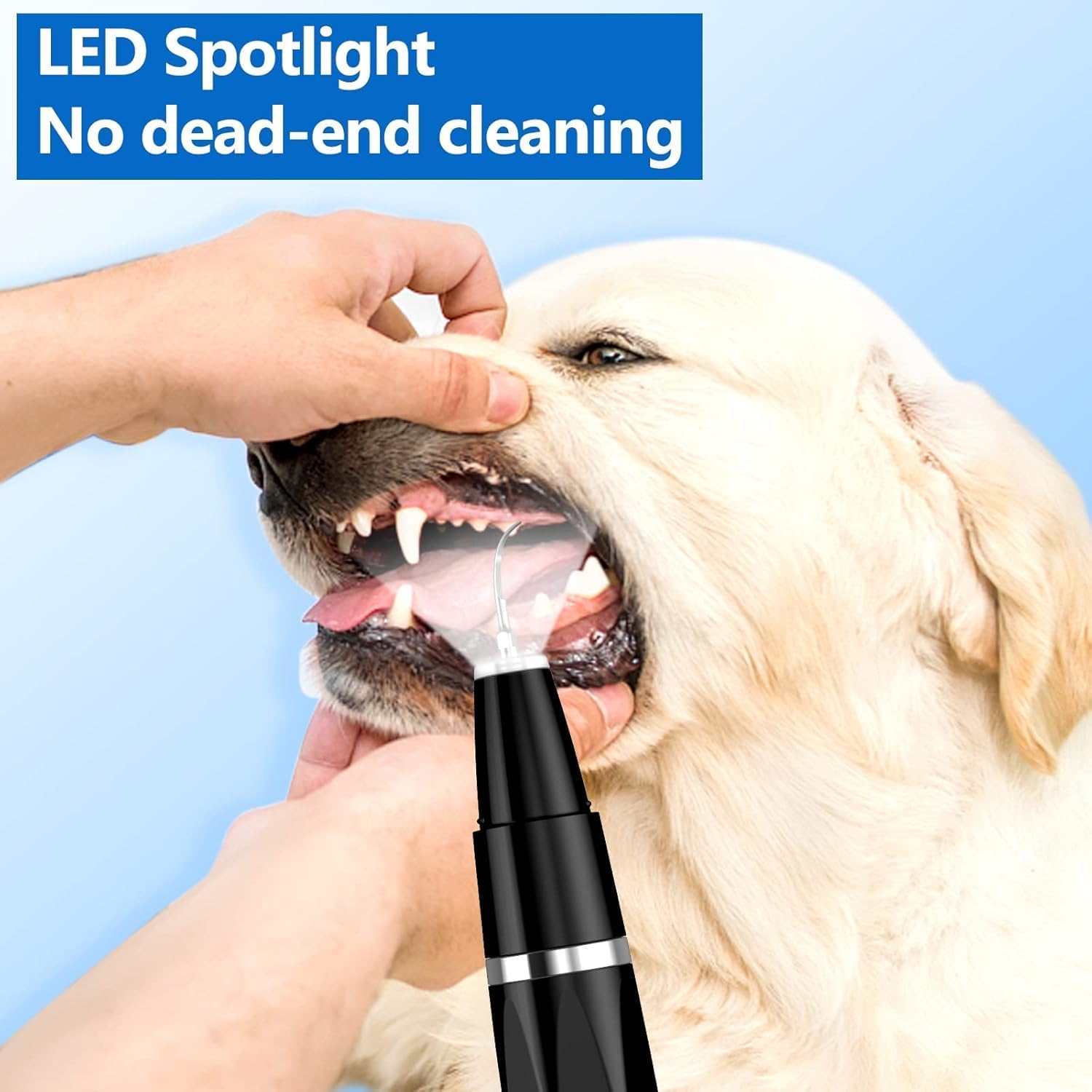 Pet Tartar Remover Ultrasonic Tooth Cleaner – Dental Care, Oral Hygiene