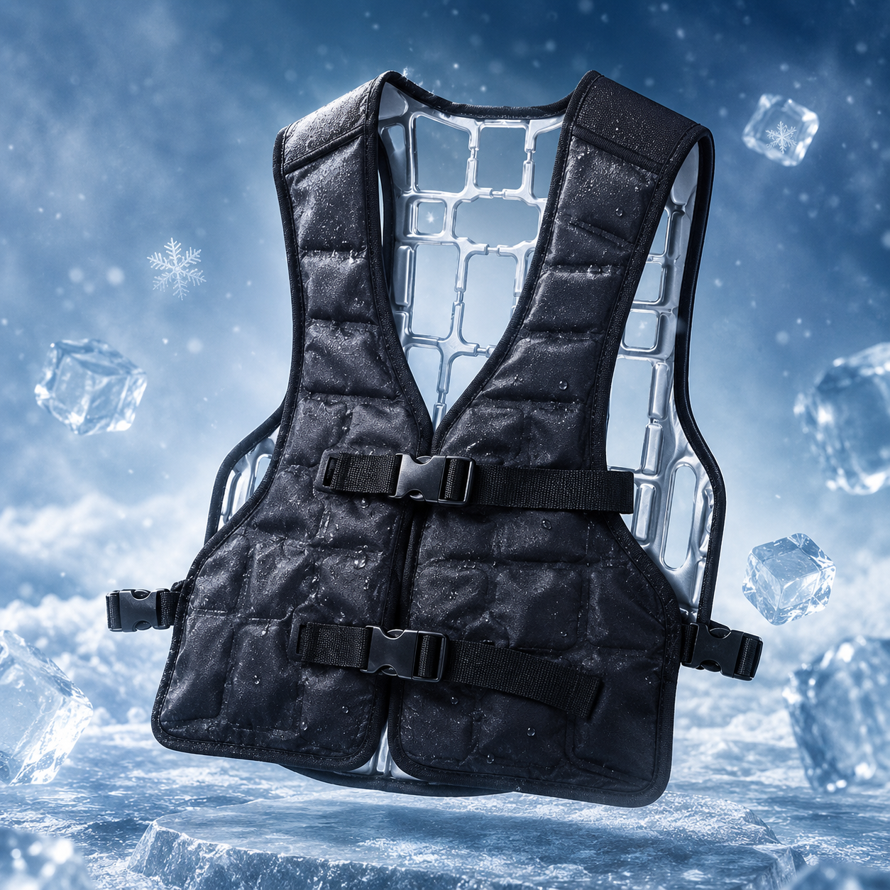 Phase Change Cooling Vest Lightweight – Outdoor Work, Sports