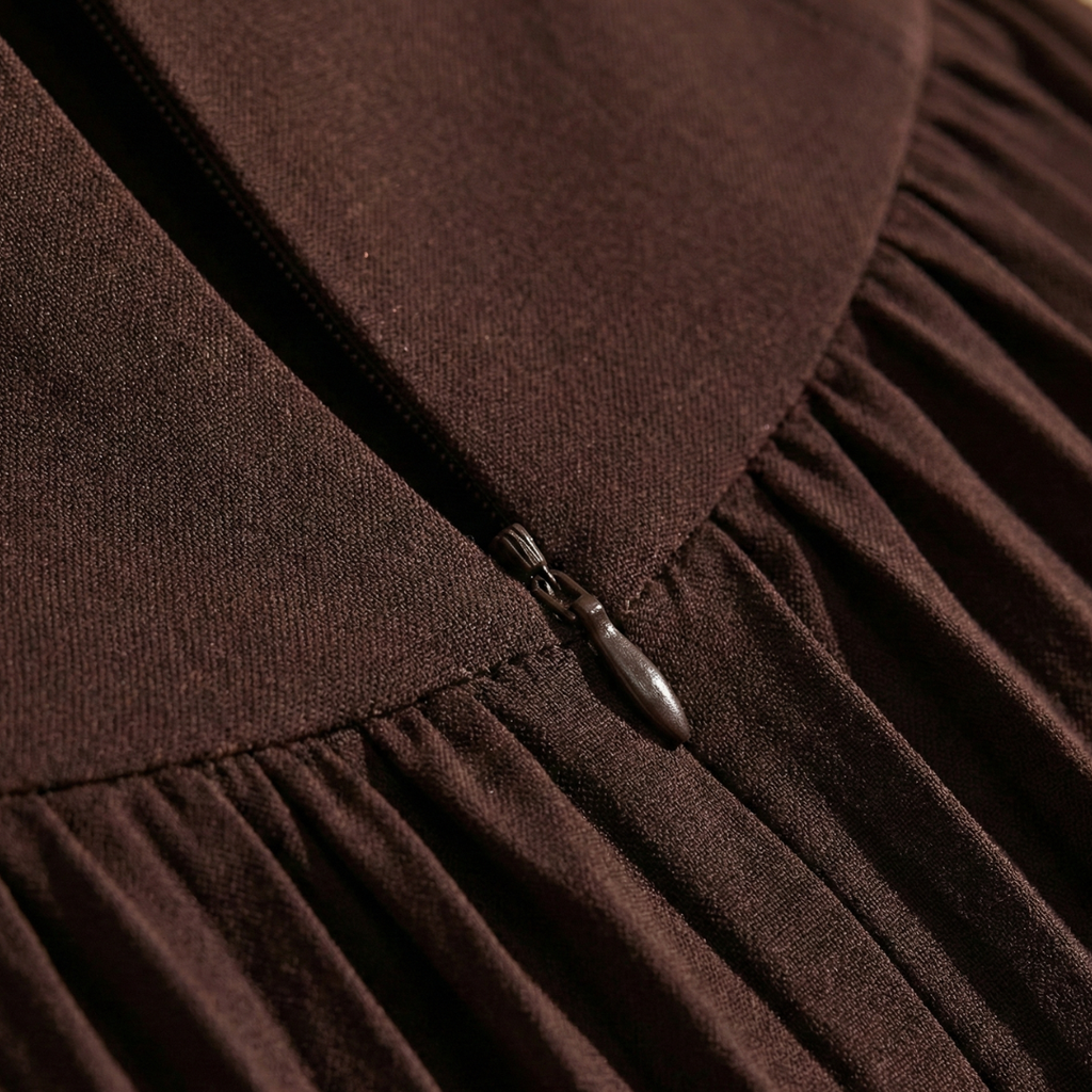 Pleated Halter Maxi Dress with Drop Waist | Elegant Evening Wear Dress