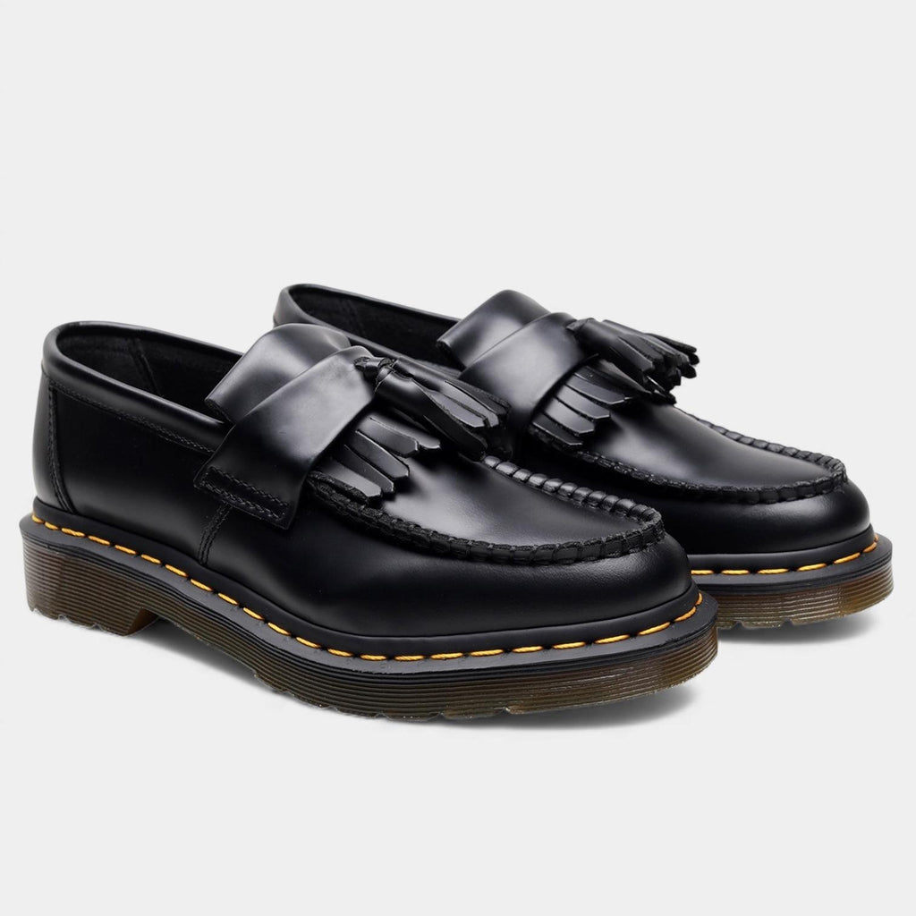 Polished Leather Tassel Loafers for Women - Stylish Slip-On Shoes for Casual and Formal Wear