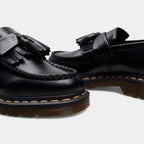 Polished Leather Tassel Loafers for Women - Stylish Slip-On Shoes for Casual and Formal Wear