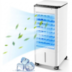 Portable Evaporative Air Cooler – Windowless, No Installation – Home, Travel