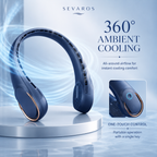 Portable Neck Fan 4000mAh Rechargeable – Travel, Hands-Free Cooling