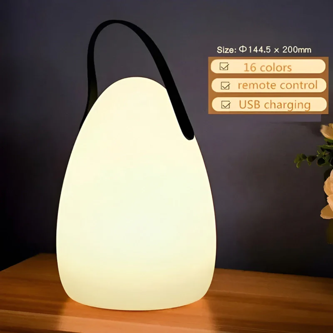 Portable Waterproof Wireless Table Lamp – Home, Outdoor