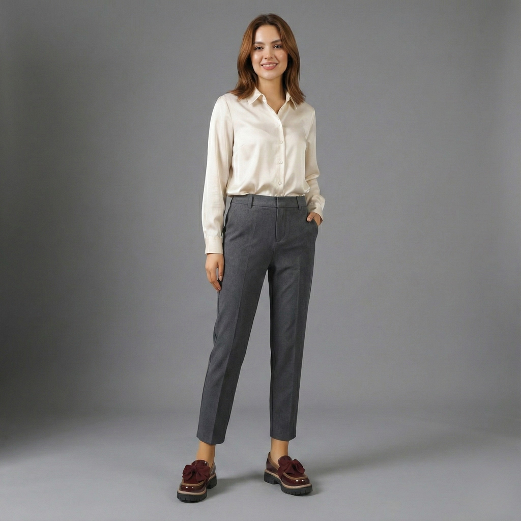 Retro Bowknot Thick-Soled Women's Shoes - Stylish and Comfortable Footwear for Casual Outings