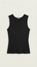 Ribbed Tank Top for Women - Lightweight Rain-Resistant Fabric - Casual Summer Wear - Available in Multiple Colors