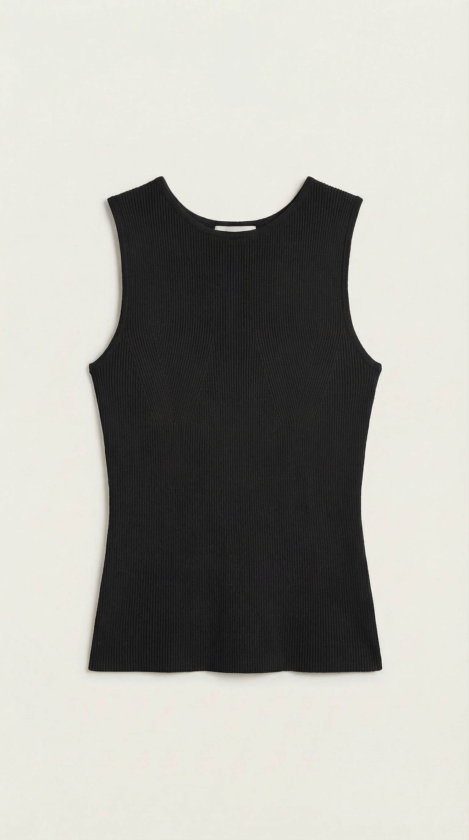 Ribbed Tank Top for Women - Lightweight Rain-Resistant Fabric - Casual Summer Wear - Available in Multiple Colors