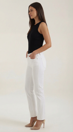 Ribbed Tank Top for Women - Lightweight Rain-Resistant Fabric - Casual Summer Wear - Available in Multiple Colors