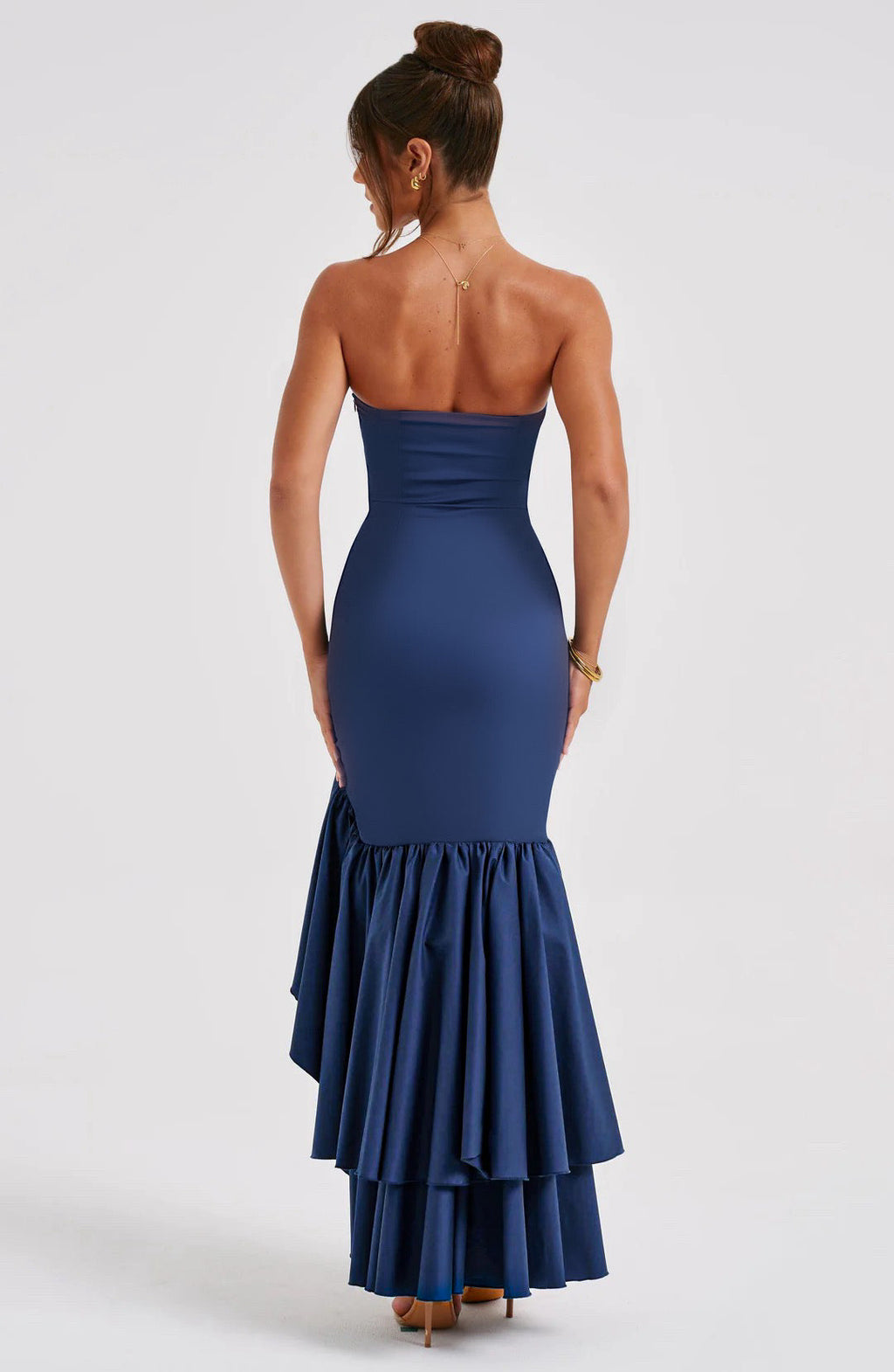 Ruffle Dress for Women - Lightweight Fabric, Casual Style, Perfect for Summer