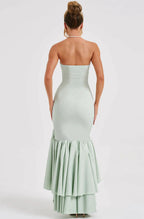Ruffle Dress for Women - Lightweight Fabric, Casual Style, Perfect for Summer