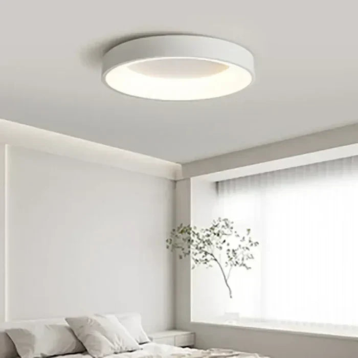 Scandinavian Round LED Ceiling Lamp – Modern Home Lighting, Stylish Decor
