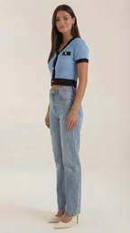 Short Sleeve Nerina Top - Lightweight Cotton Casual Shirt for Everyday Wear