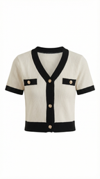 Short Sleeve Nerina Top - Lightweight Cotton Casual Shirt for Everyday Wear