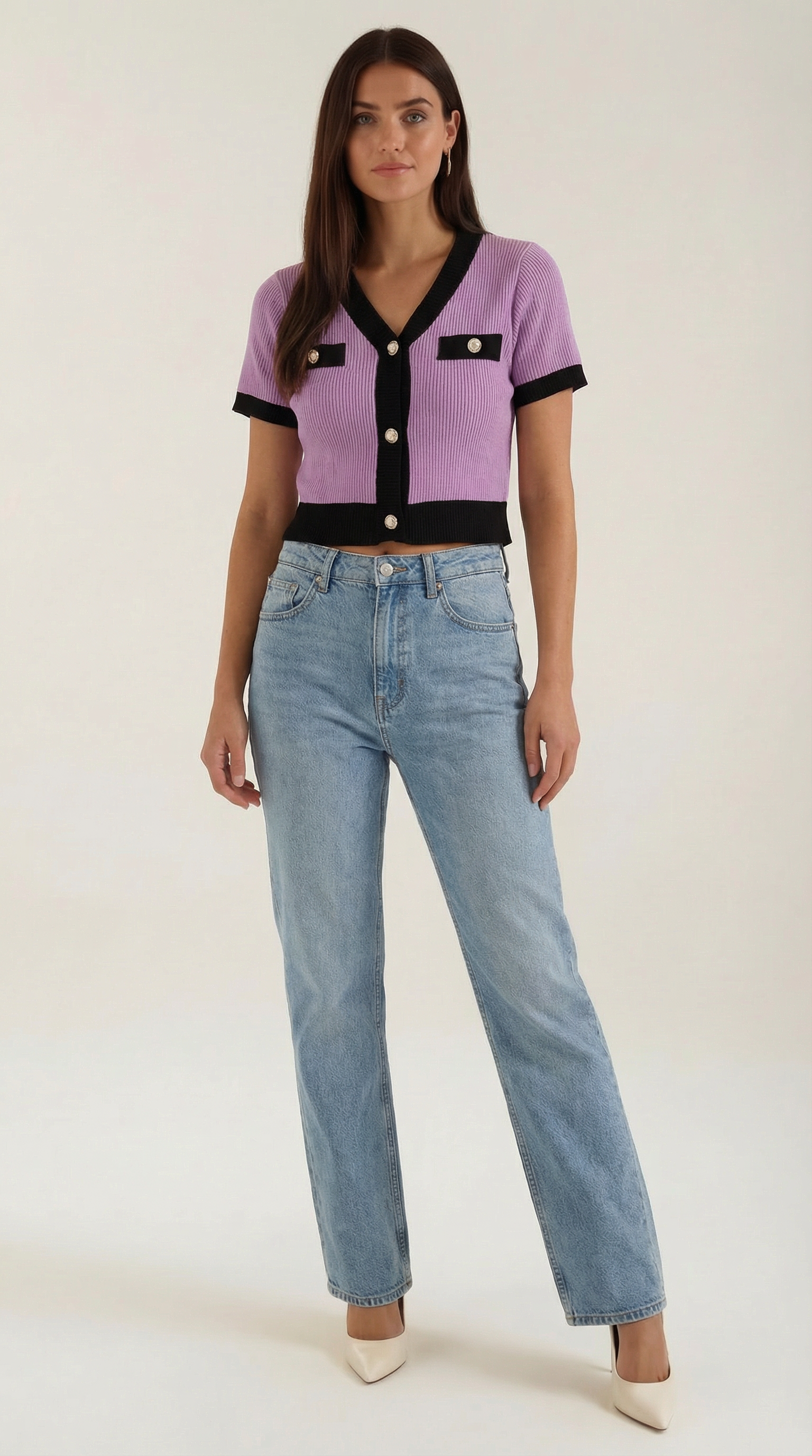 Short Sleeve Nerina Top - Lightweight Cotton Casual Shirt for Everyday Wear