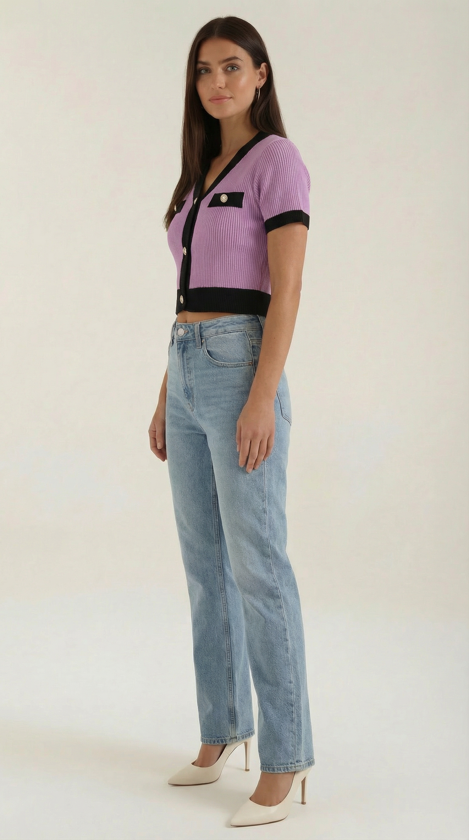 Short Sleeve Nerina Top - Lightweight Cotton Casual Shirt for Everyday Wear