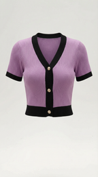 Short Sleeve Nerina Top - Lightweight Cotton Casual Shirt for Everyday Wear