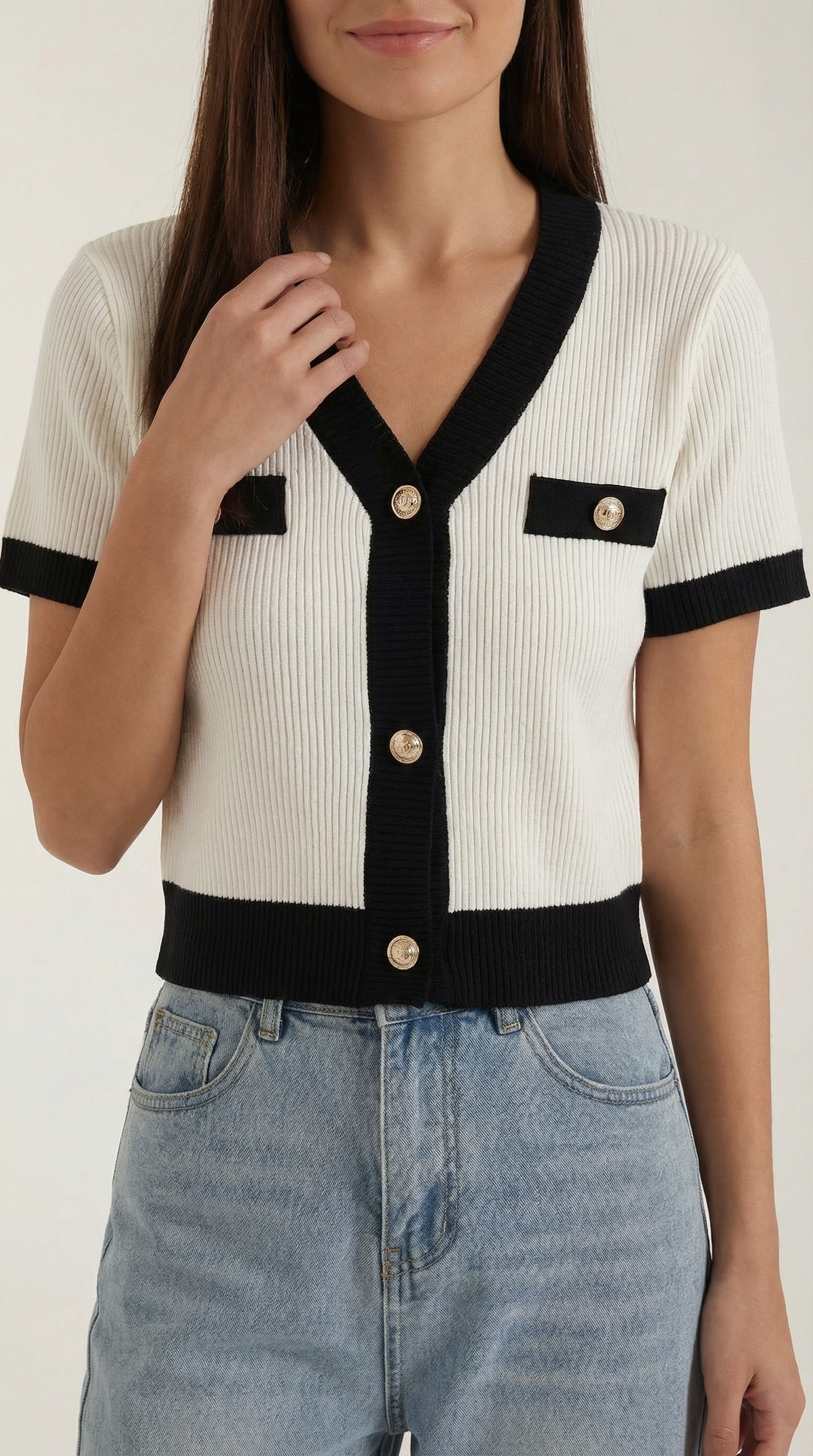 Short Sleeve Nerina Top - Lightweight Cotton Casual Shirt for Everyday Wear