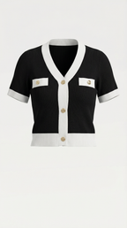 Short Sleeve Nerina Top - Lightweight Cotton Casual Shirt for Everyday Wear