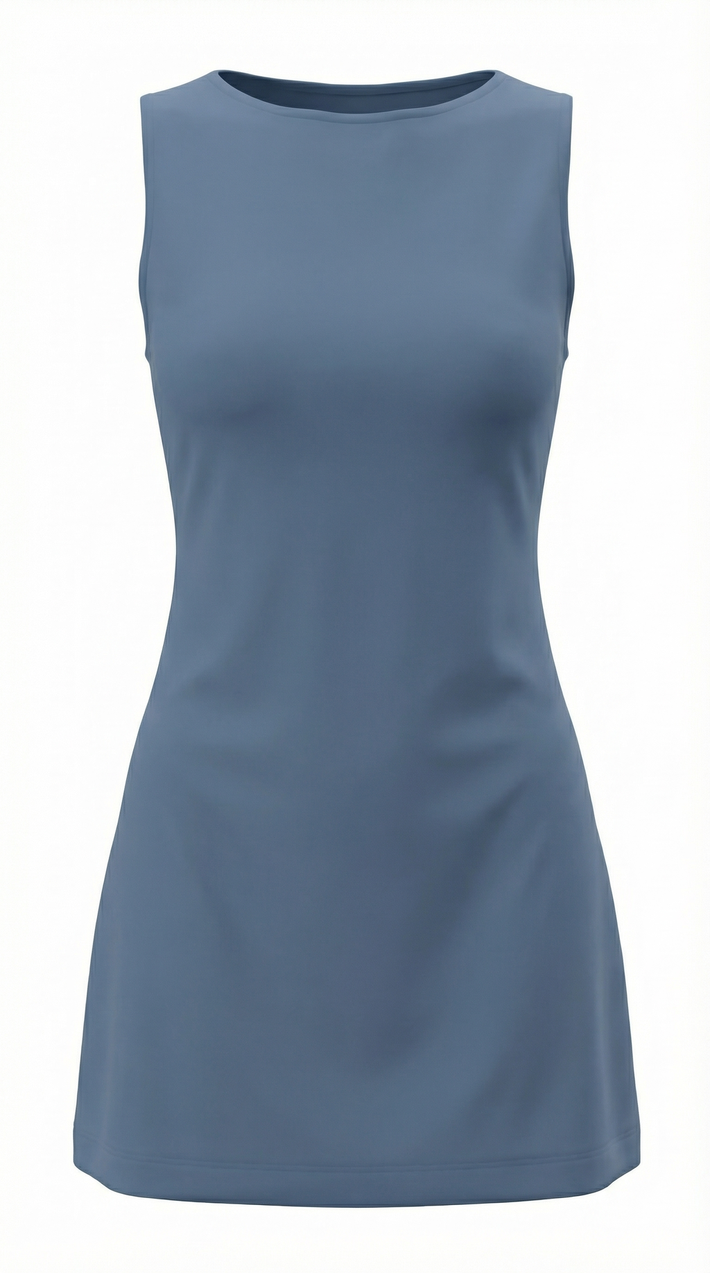 Sleek Mini Dress in Soft Fabric - Elegant Evening Wear for Parties and Events