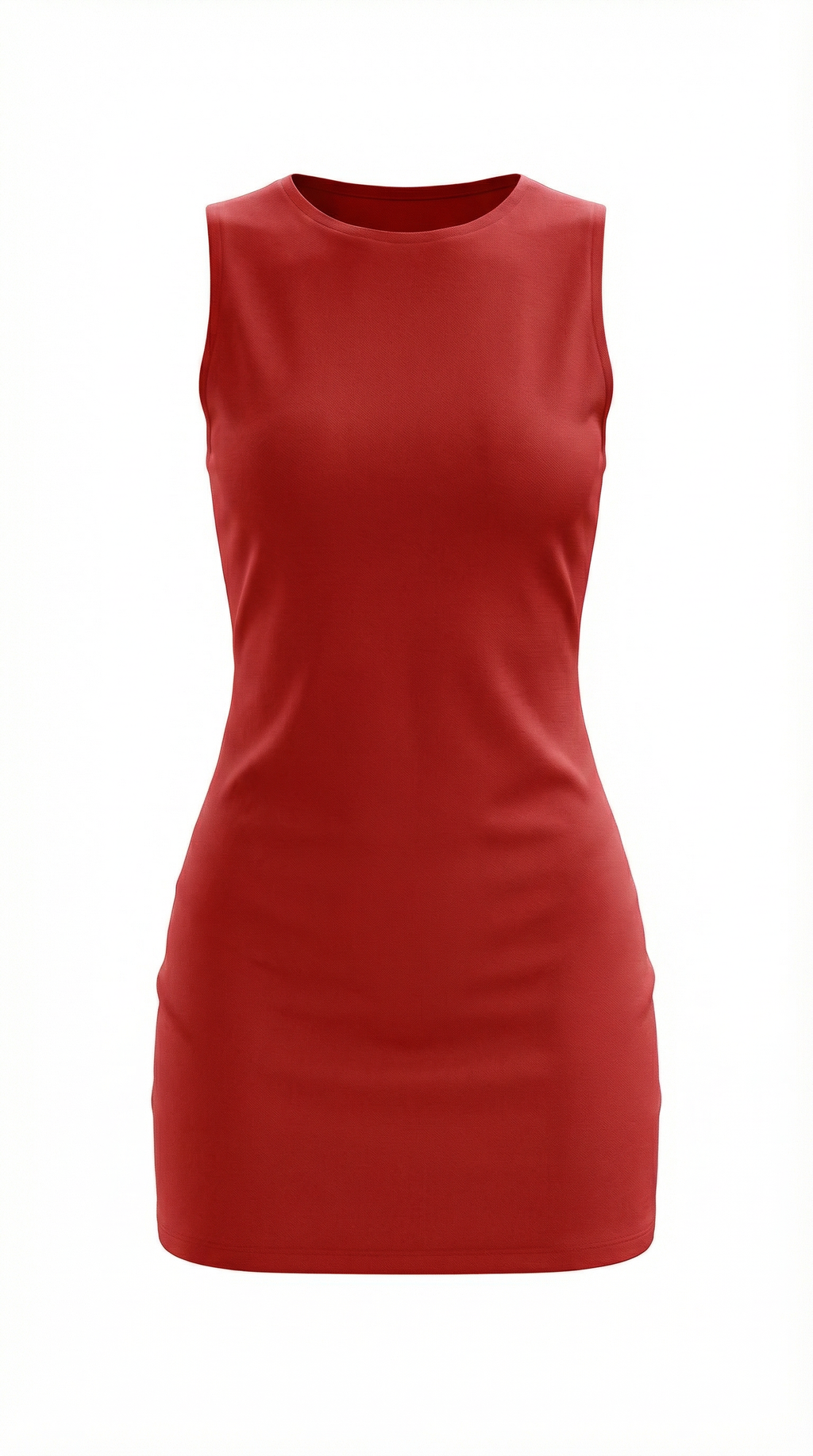 Sleek Mini Dress in Soft Fabric - Elegant Evening Wear for Parties and Events