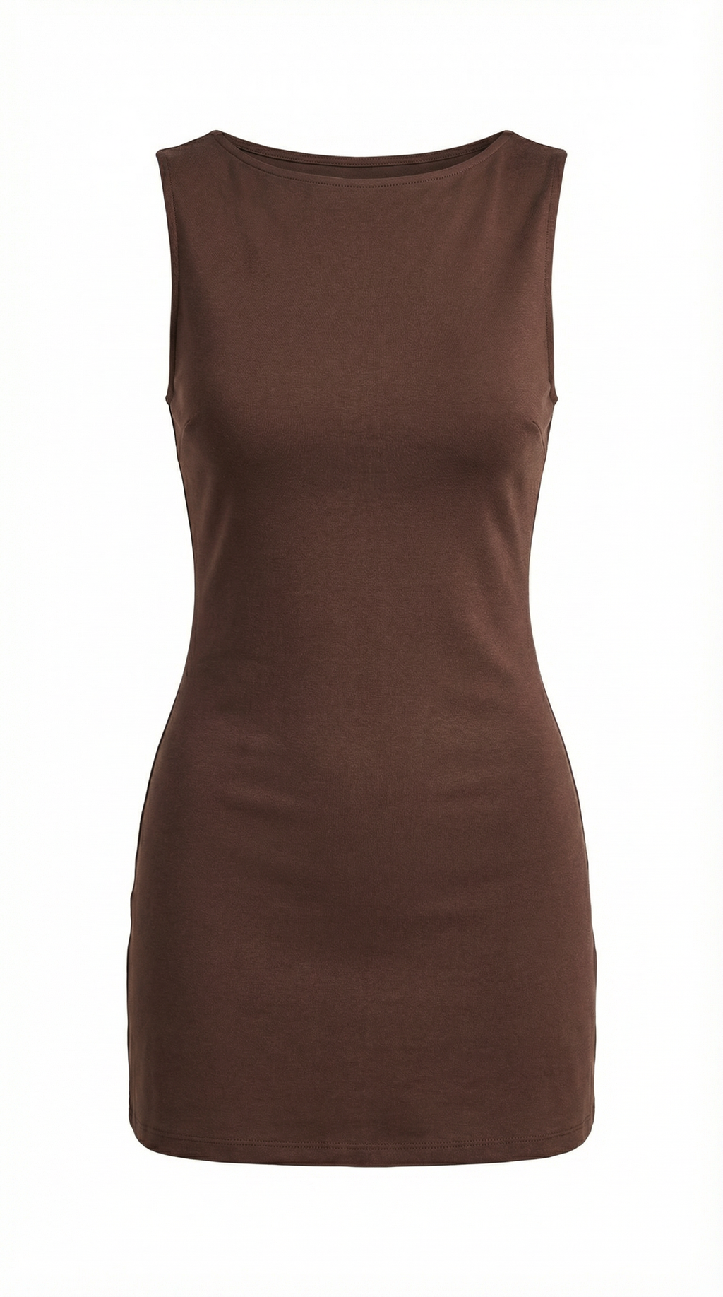 Sleek Mini Dress in Soft Fabric - Elegant Evening Wear for Parties and Events