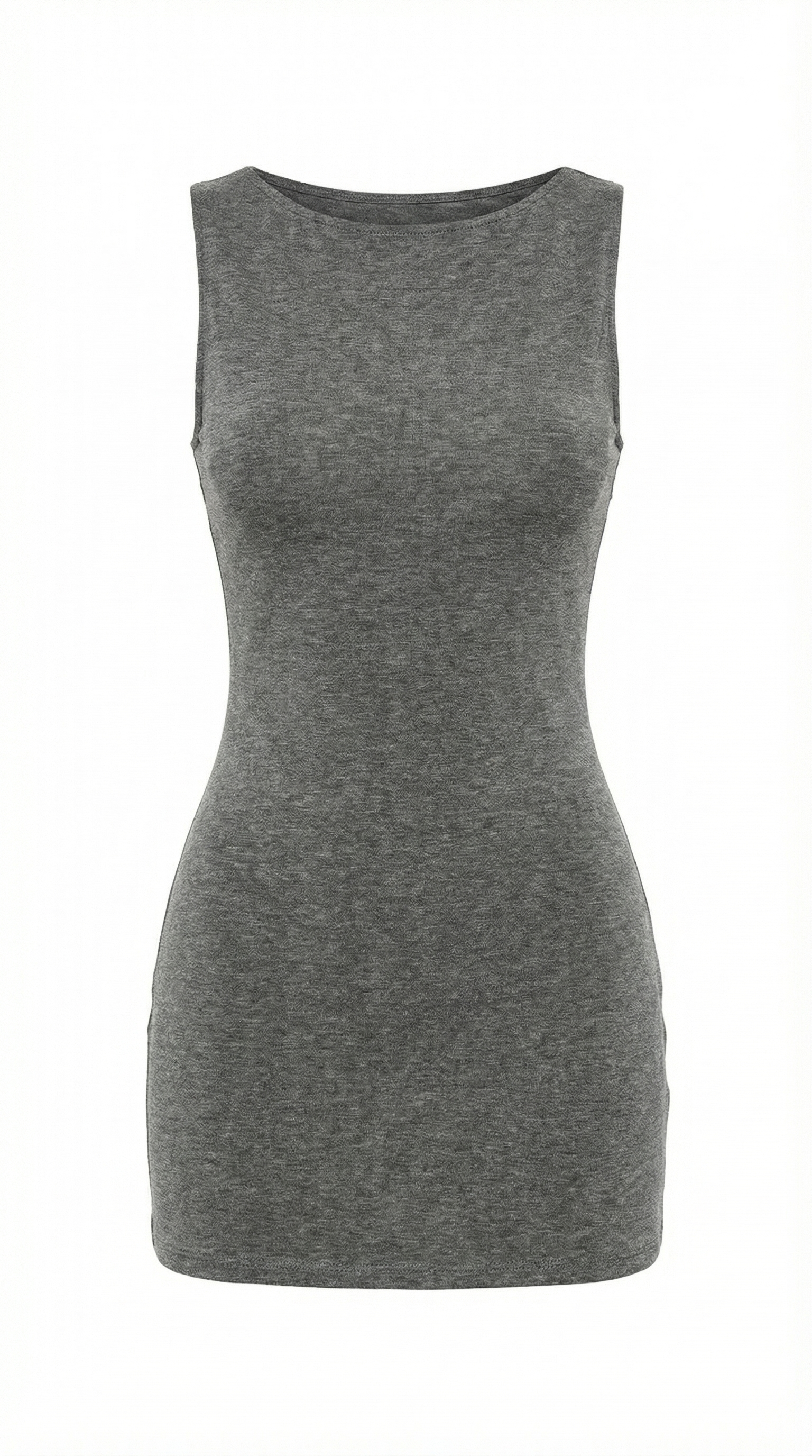 Sleek Mini Dress in Soft Fabric - Elegant Evening Wear for Parties and Events