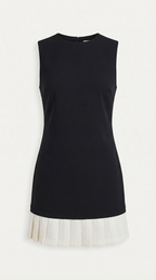 Sleeveless A-Line Mini Dress in Lightweight Fabric for Casual Wear and Summer Events